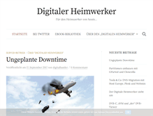 Tablet Screenshot of digitaler-heimwerker.de